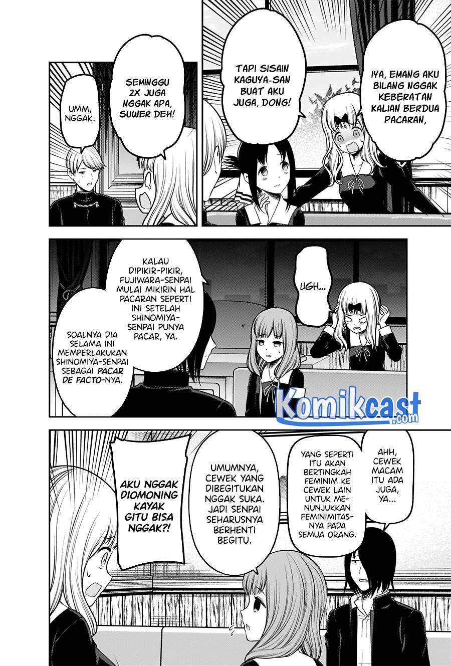 Kaguya-sama wa Kokurasetai: Tensai-tachi no Renai Zunousen Chapter 235 Gambar 9