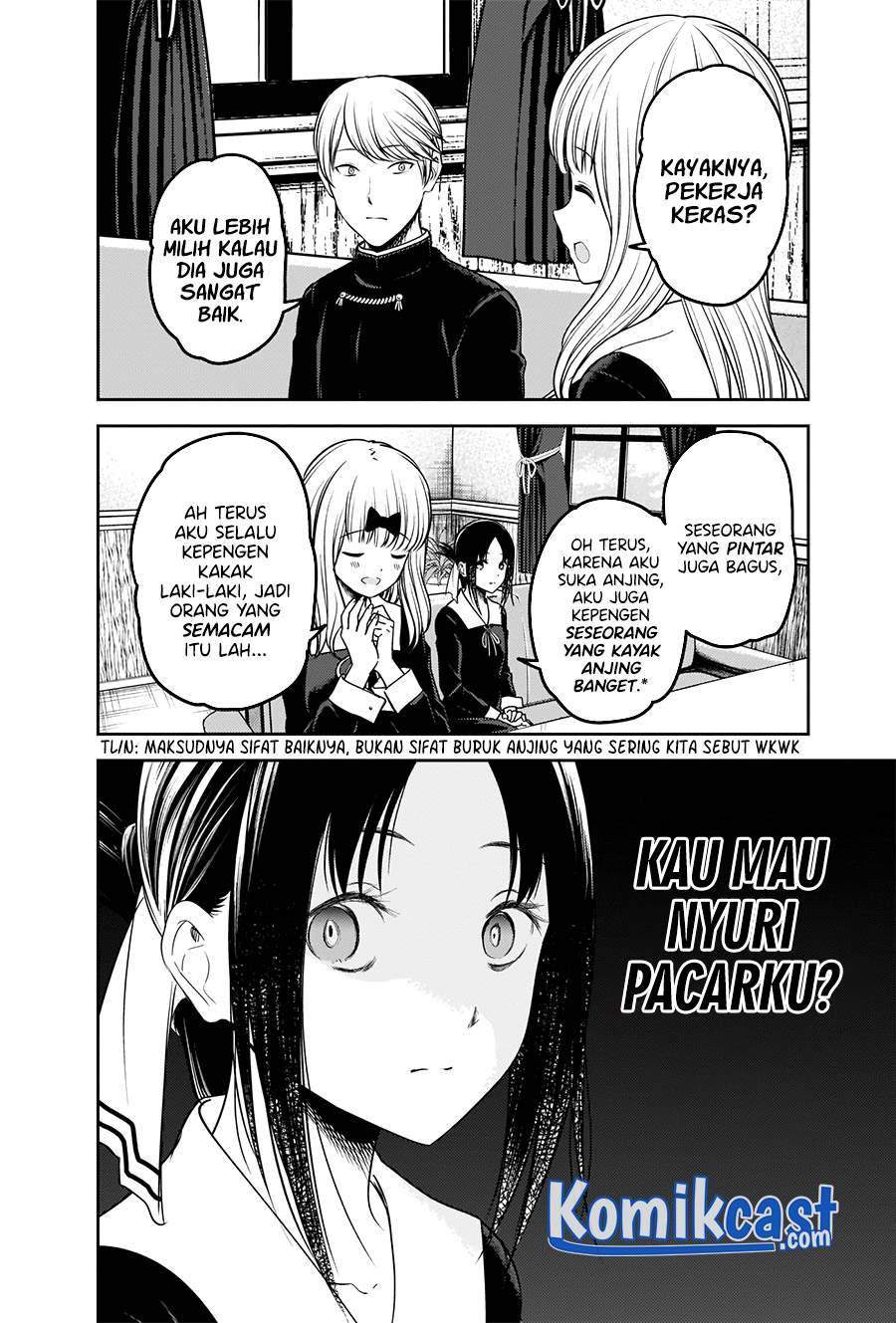 Kaguya-sama wa Kokurasetai: Tensai-tachi no Renai Zunousen Chapter 235 Gambar 13
