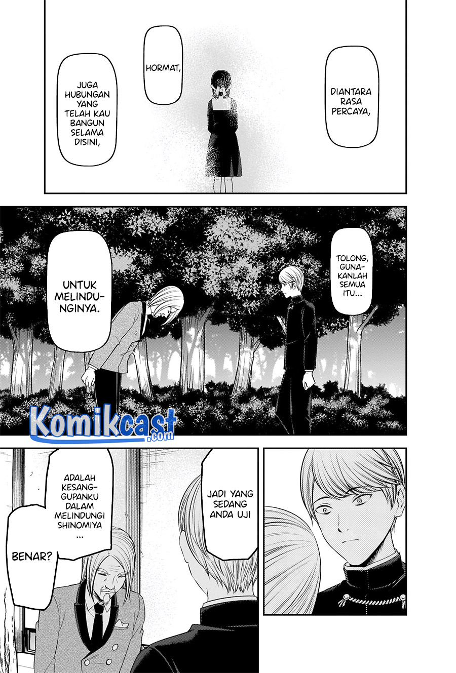 Kaguya-sama wa Kokurasetai: Tensai-tachi no Renai Zunousen Chapter 239 Gambar 16