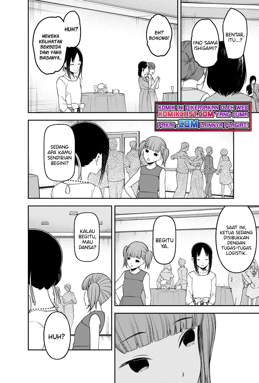 Kaguya-sama wa Kokurasetai: Tensai-tachi no Renai Zunousen Chapter 240 Gambar 7