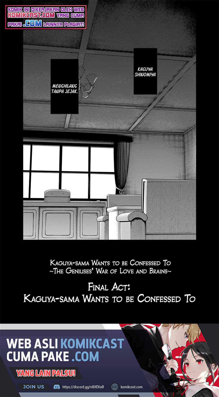 Kaguya-sama wa Kokurasetai: Tensai-tachi no Renai Zunousen Chapter 240 Gambar 19