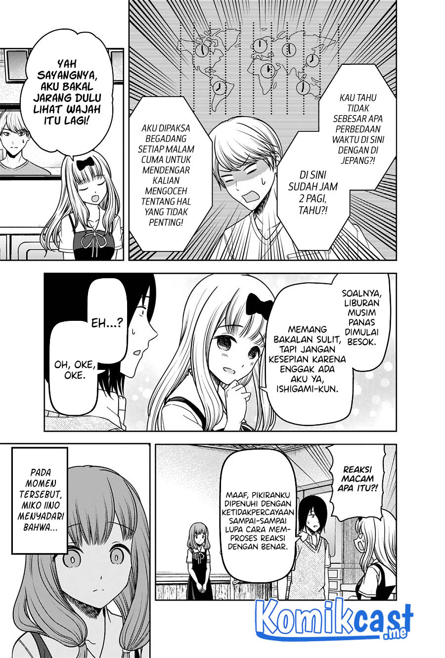 Kaguya-sama wa Kokurasetai: Tensai-tachi no Renai Zunousen Chapter 268 Gambar 6