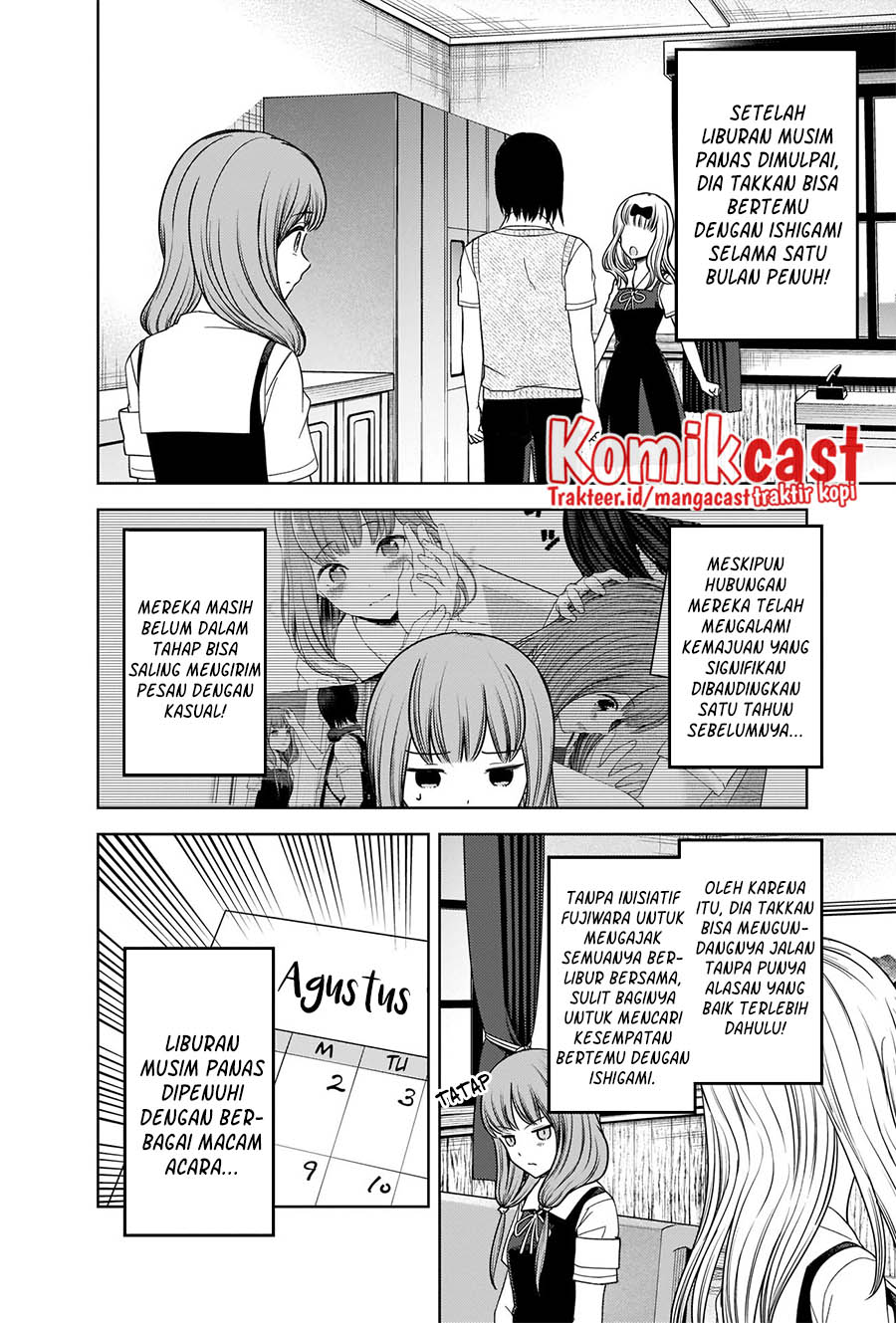 Kaguya-sama wa Kokurasetai: Tensai-tachi no Renai Zunousen Chapter 268 Gambar 7