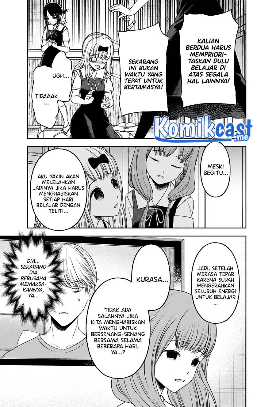 Kaguya-sama wa Kokurasetai: Tensai-tachi no Renai Zunousen Chapter 268 Gambar 14