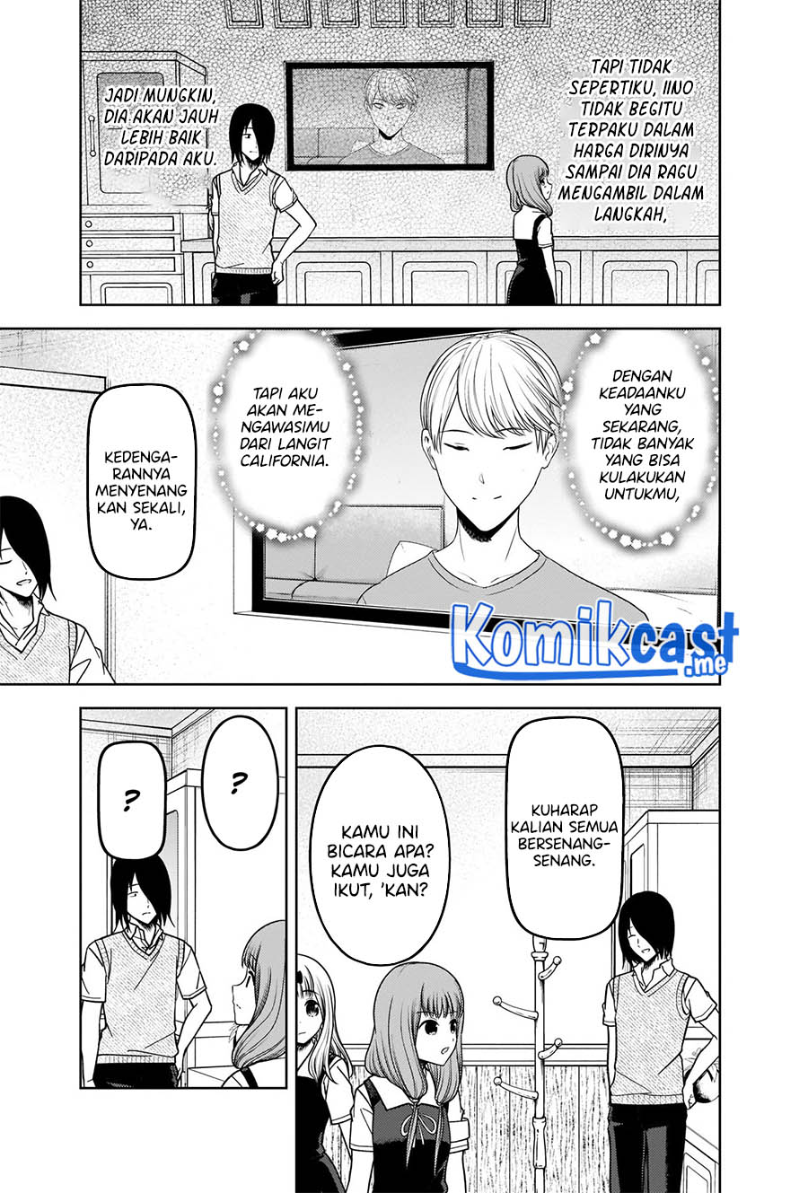 Kaguya-sama wa Kokurasetai: Tensai-tachi no Renai Zunousen Chapter 268 Gambar 16