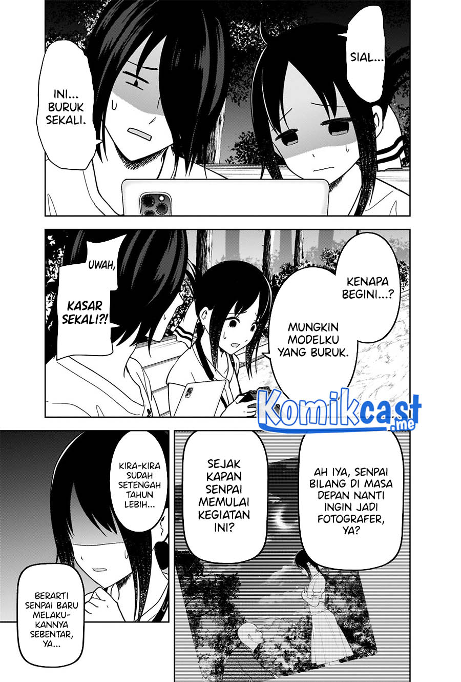 Kaguya-sama wa Kokurasetai: Tensai-tachi no Renai Zunousen Chapter 269 Gambar 6