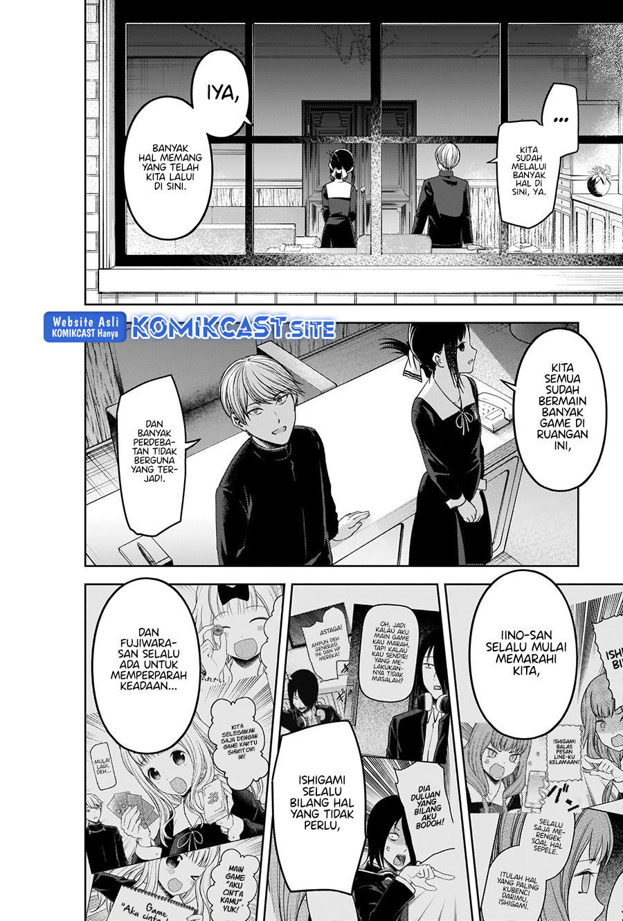 Kaguya-sama wa Kokurasetai: Tensai-tachi no Renai Zunousen Chapter 281 END Gambar 12