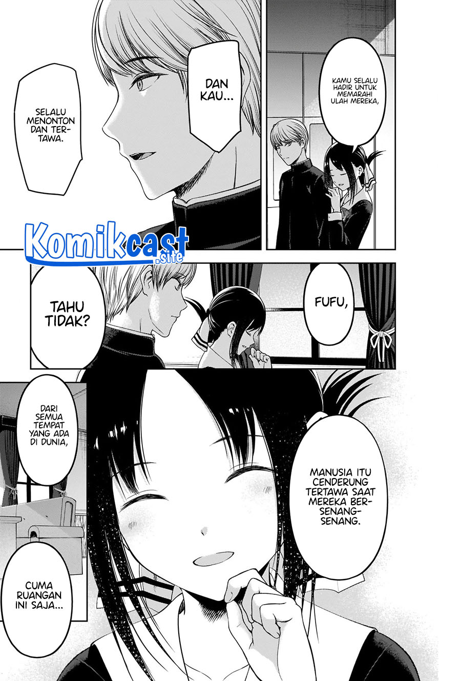 Kaguya-sama wa Kokurasetai: Tensai-tachi no Renai Zunousen Chapter 281 END Gambar 13