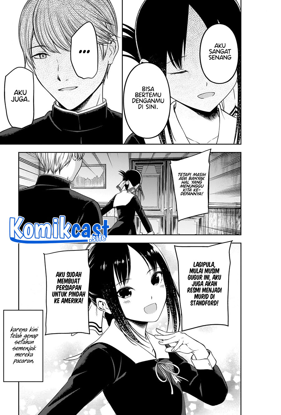 Kaguya-sama wa Kokurasetai: Tensai-tachi no Renai Zunousen Chapter 281 END Gambar 15