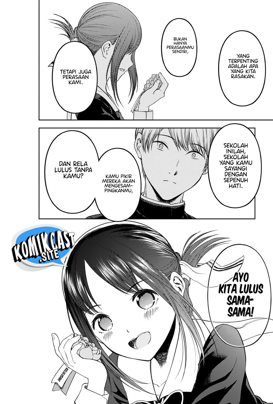 Kaguya-sama wa Kokurasetai: Tensai-tachi no Renai Zunousen Chapter 281 END Gambar 18