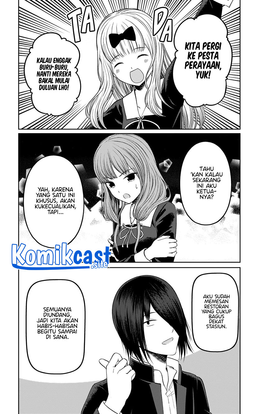 Kaguya-sama wa Kokurasetai: Tensai-tachi no Renai Zunousen Chapter 281 END Gambar 26