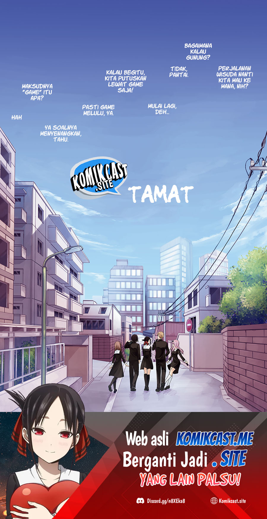 Kaguya-sama wa Kokurasetai: Tensai-tachi no Renai Zunousen Chapter 281 END Gambar 30