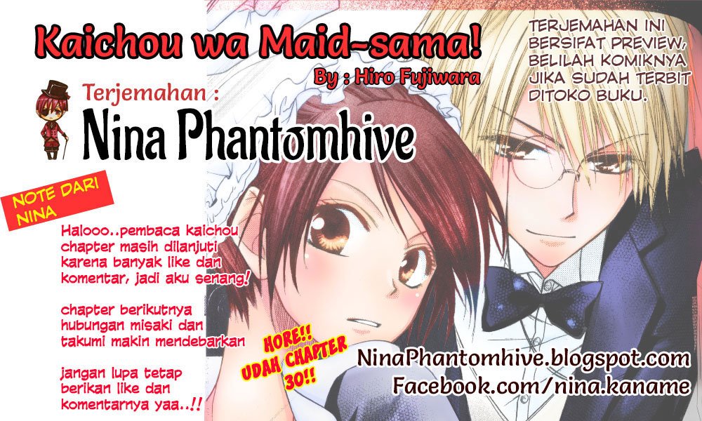 Kaichou Wa Maid Sama Chapter 30 Gambar 34