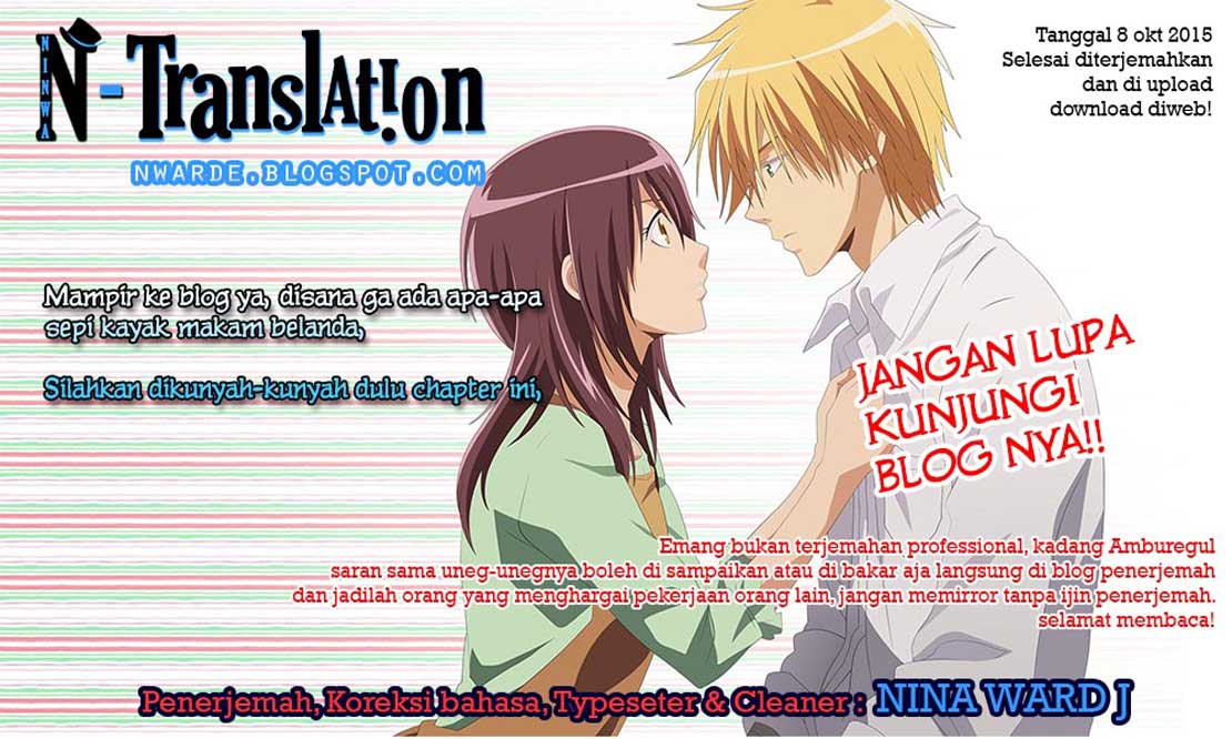 Kaichou Wa Maid Sama Chapter 44 Gambar 33
