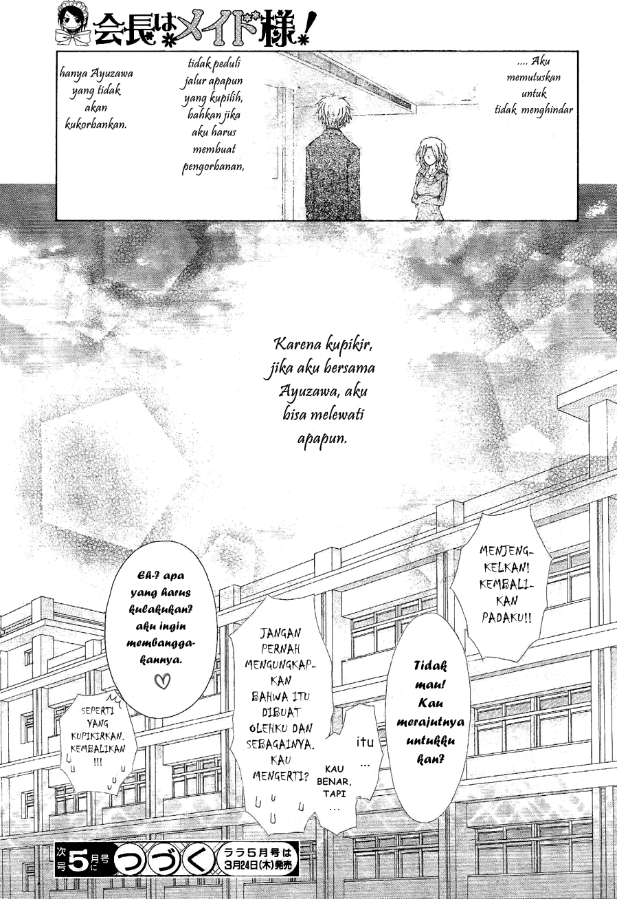 Kaichou Wa Maid Sama Chapter 58 Gambar 33