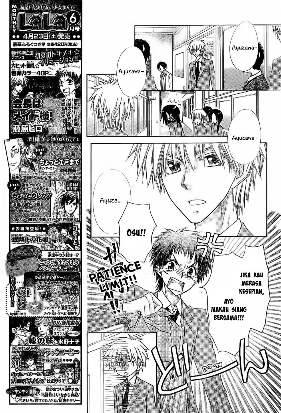 Kaichou Wa Maid Sama Chapter 59 Gambar 22
