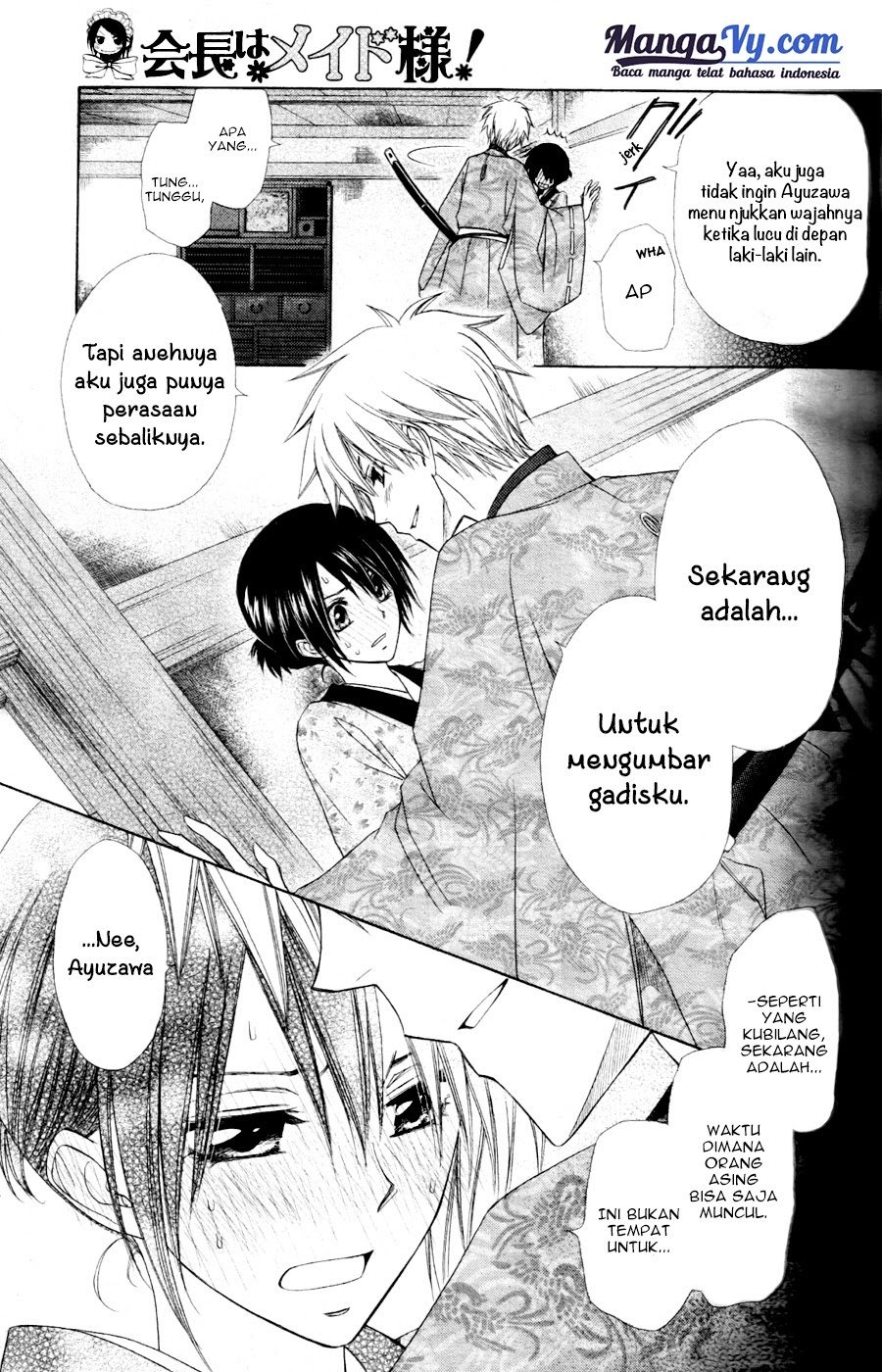Kaichou Wa Maid Sama Chapter 60 Gambar 41