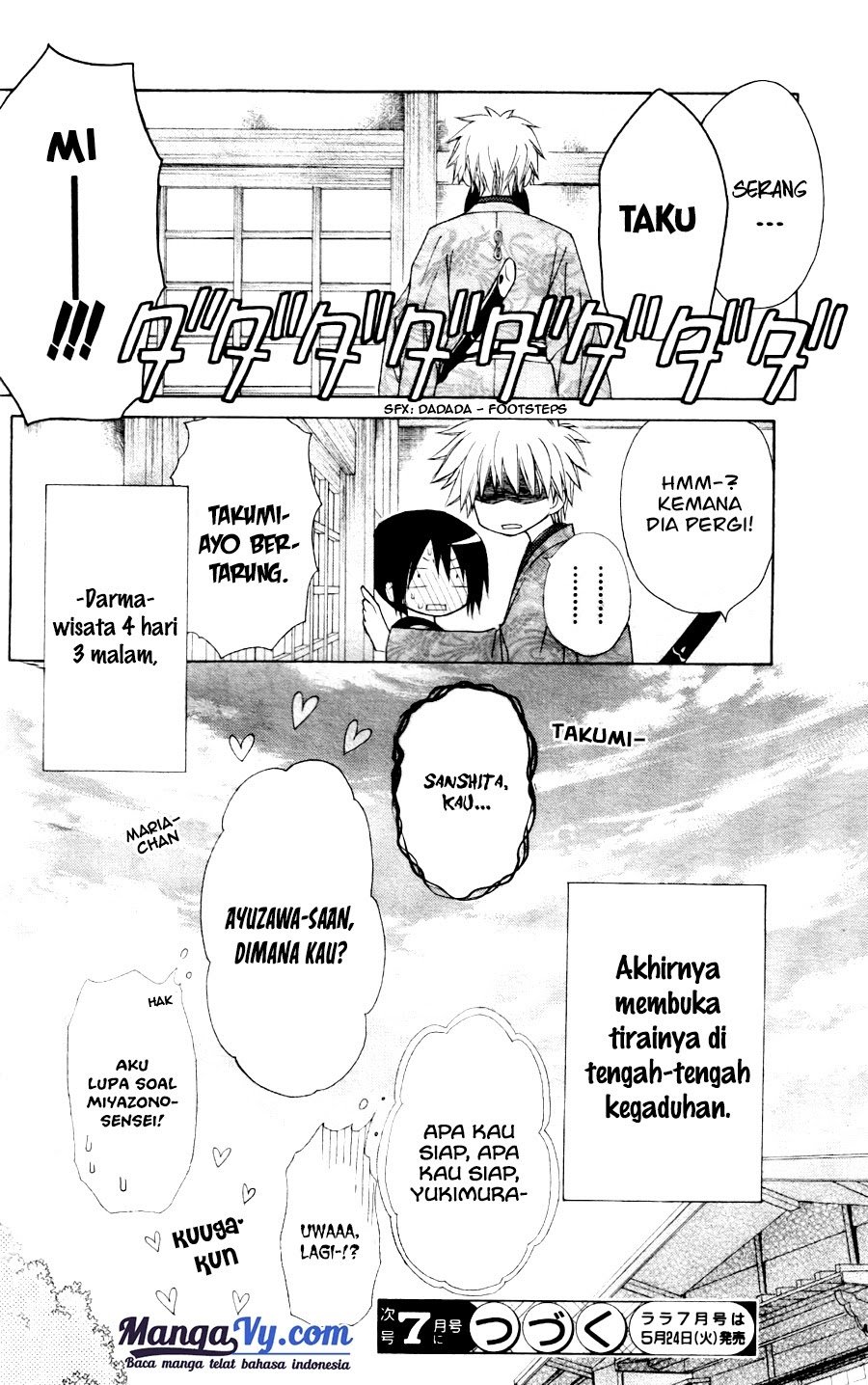 Kaichou Wa Maid Sama Chapter 60 Gambar 42