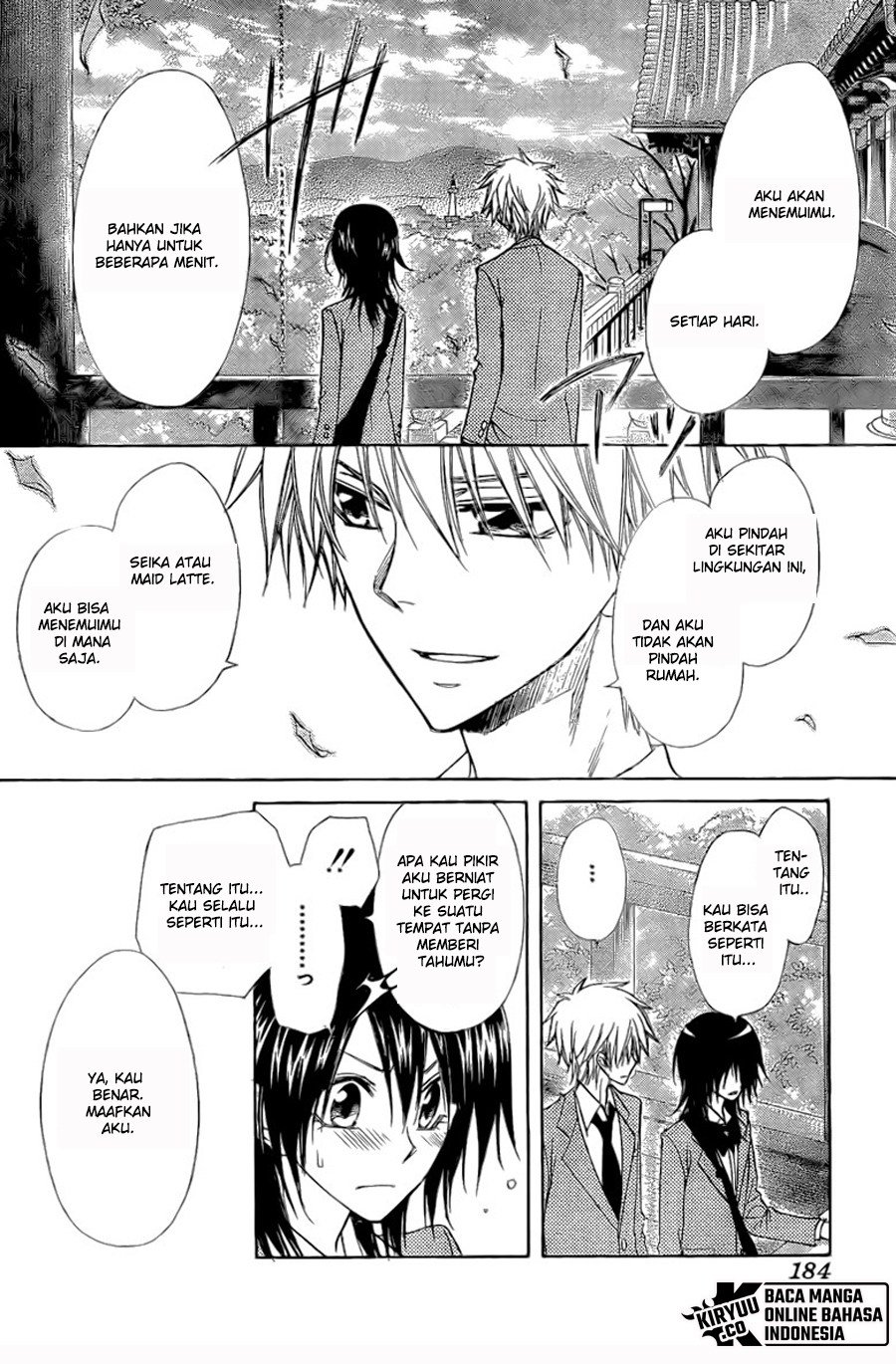 Kaichou Wa Maid Sama Chapter 62 Gambar 24