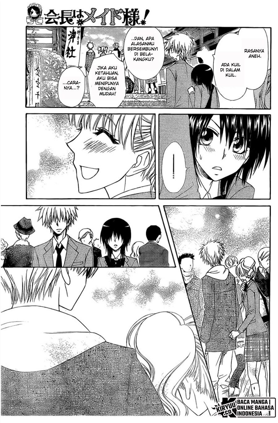Kaichou Wa Maid Sama Chapter 62 Gambar 33