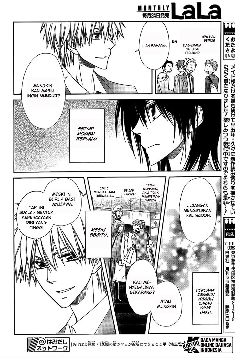 Kaichou Wa Maid Sama Chapter 62 Gambar 50