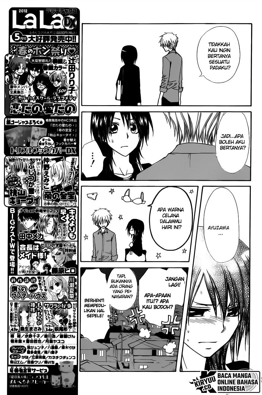 Kaichou Wa Maid Sama Chapter 70 Gambar 10