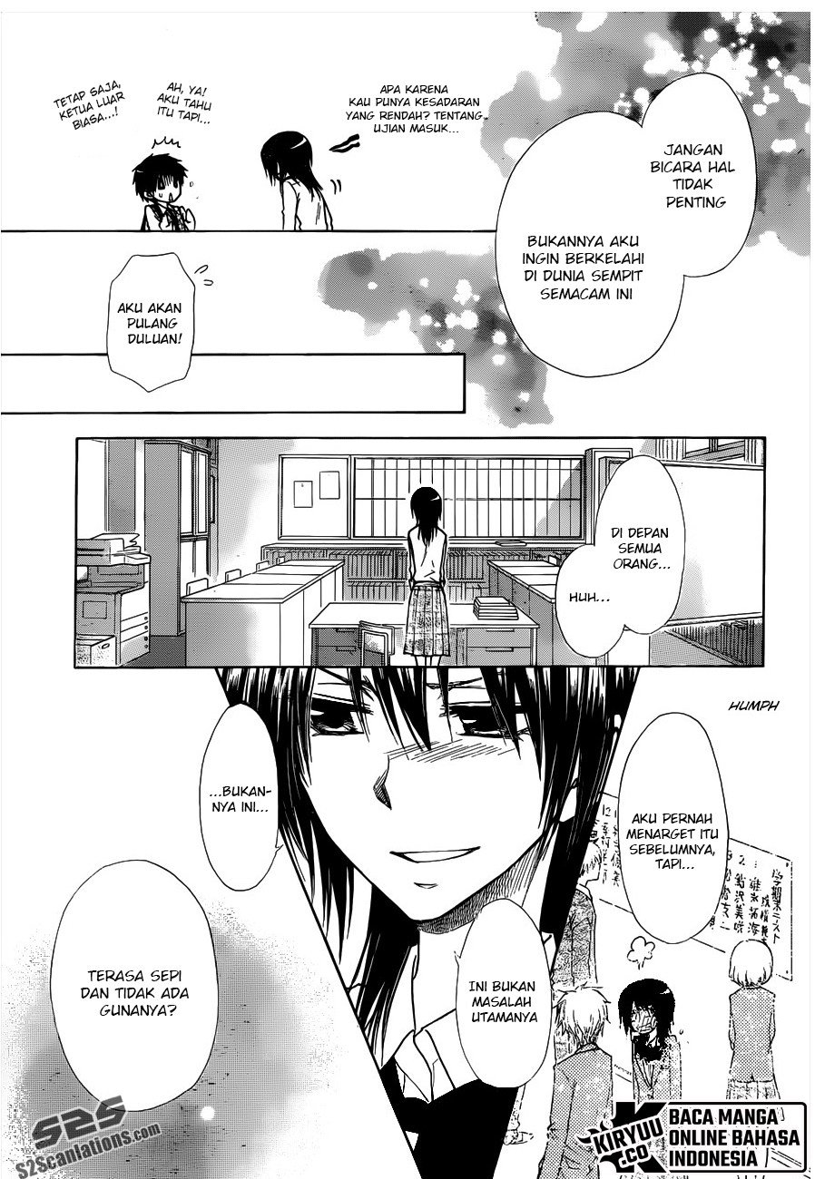 Kaichou Wa Maid Sama Chapter 72 Gambar 9