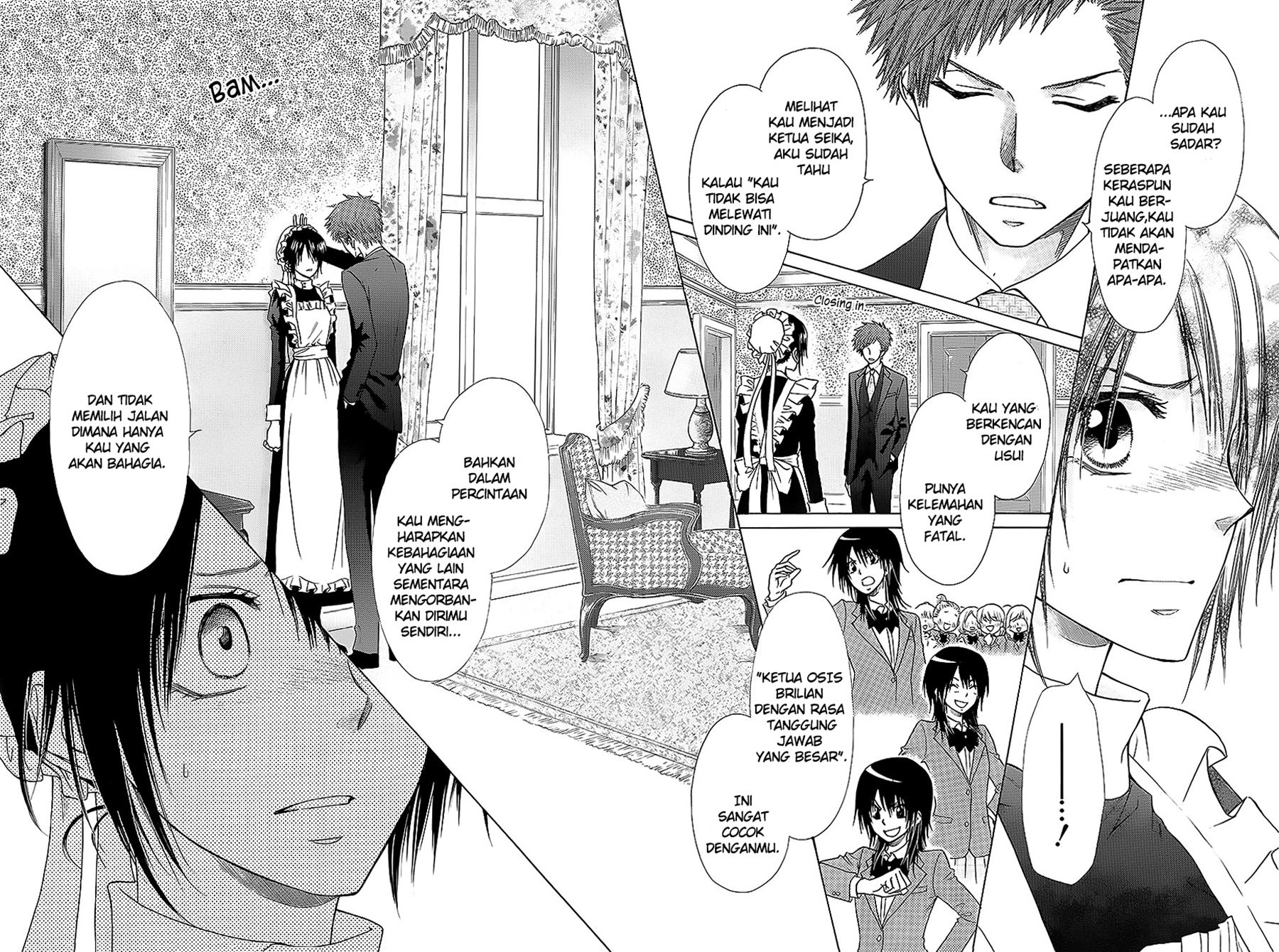Kaichou Wa Maid Sama Chapter 78 Gambar 24