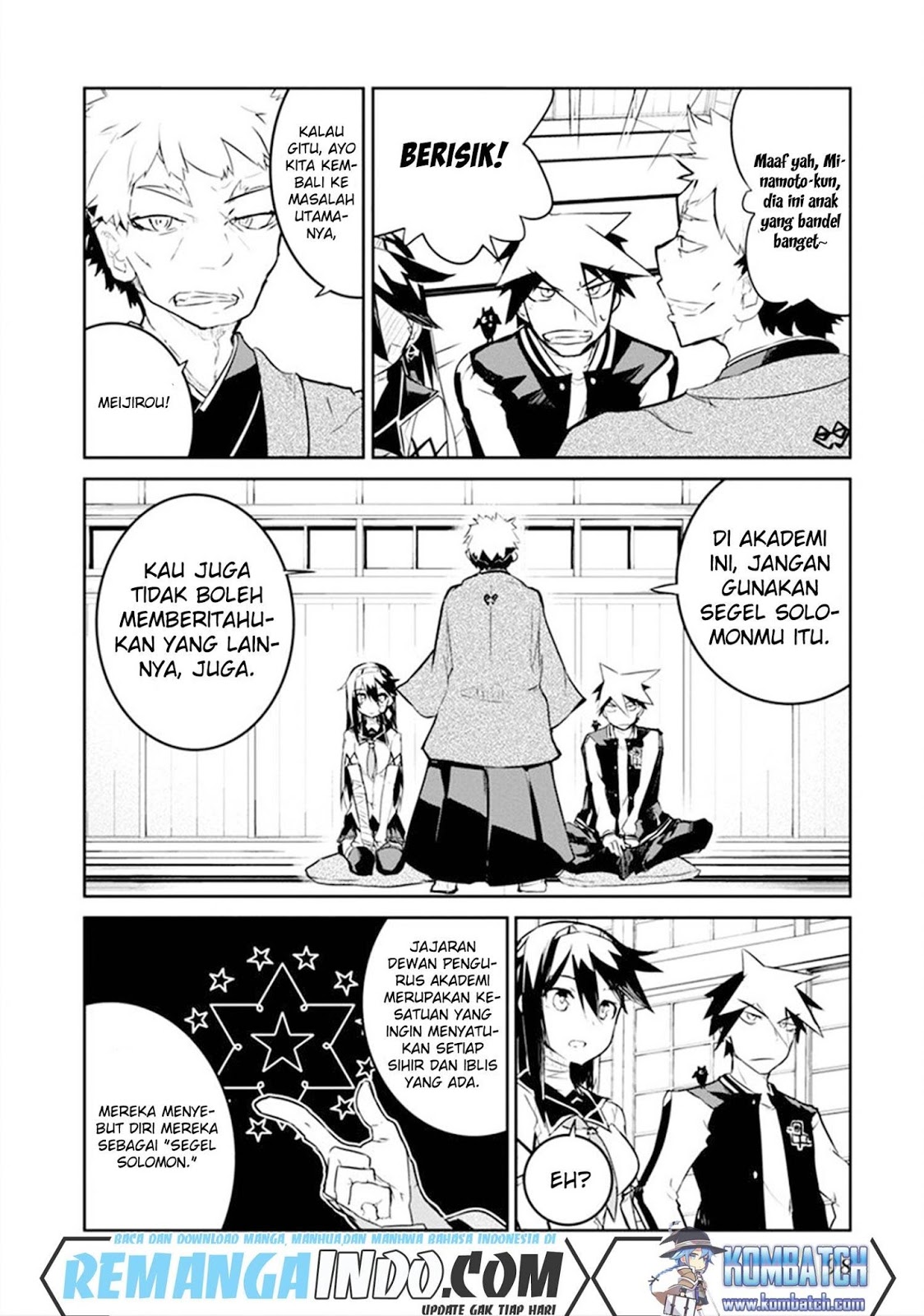 Kaimetsuou to 12-nin no Hoshi no Miko Chapter 02 Gambar 17