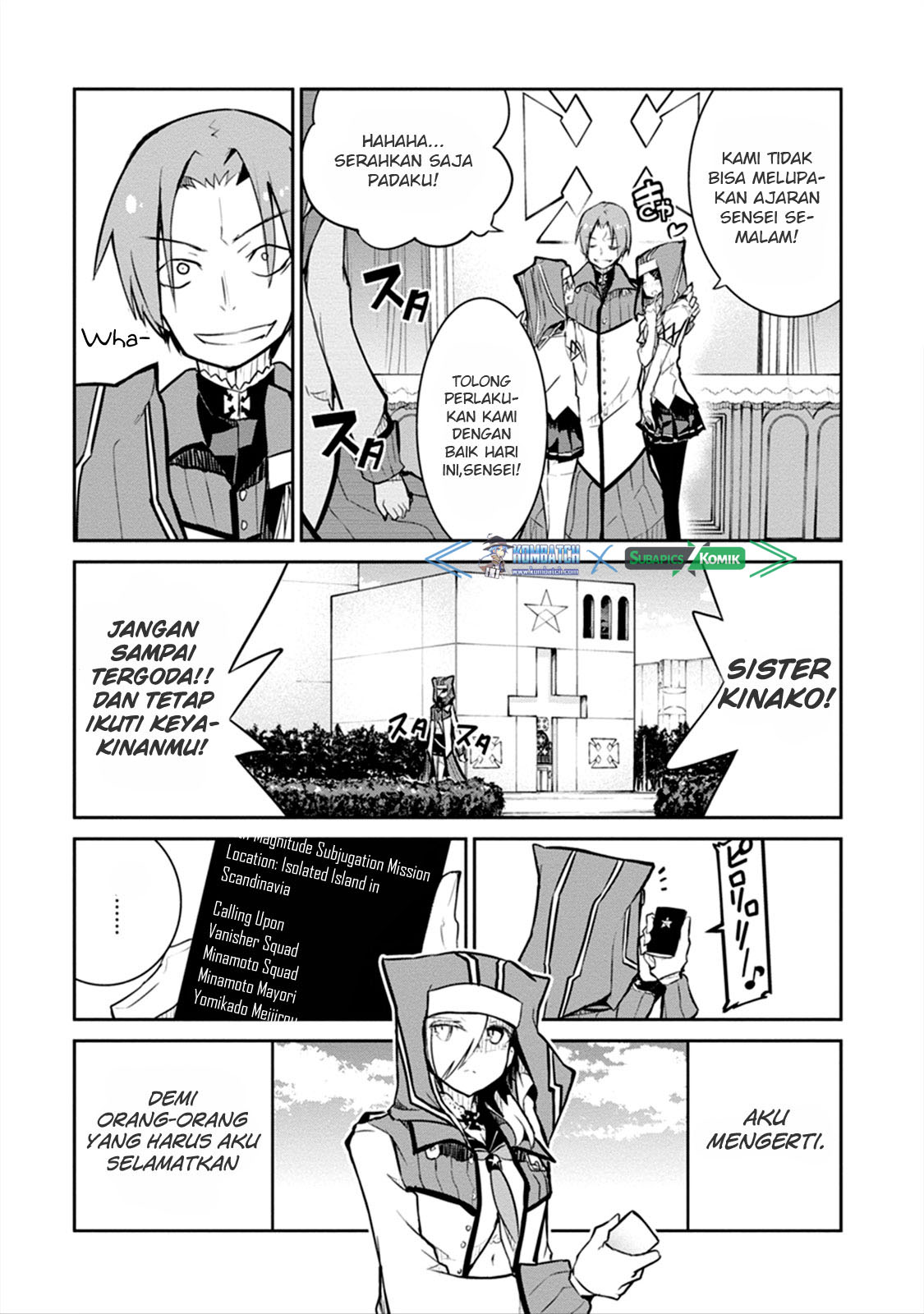 Kaimetsuou to 12-nin no Hoshi no Miko Chapter 06.1 Gambar 8