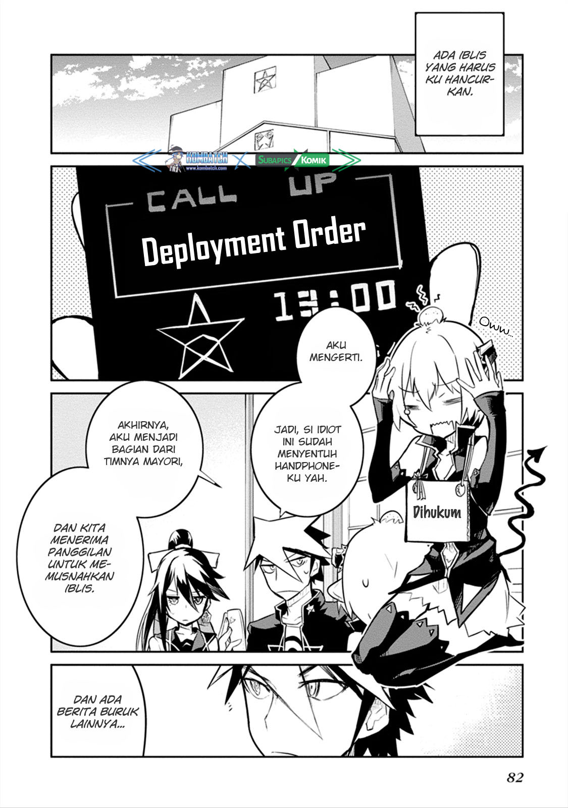 Kaimetsuou to 12-nin no Hoshi no Miko Chapter 06.1 Gambar 9