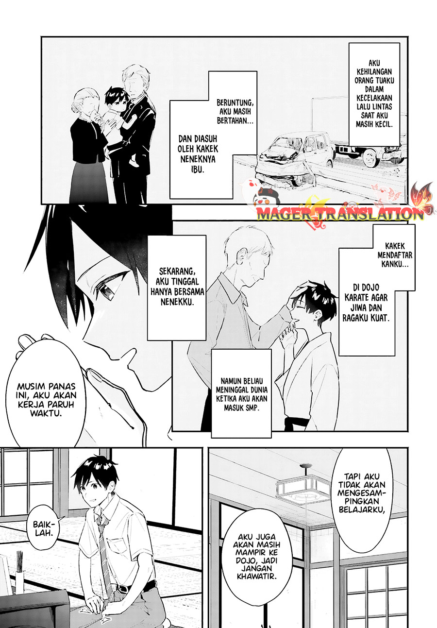Kajidaikou no Arbeit wo Hajimetara Gakuen Ichi no Bishoujo no Kazoku ni Kiniirarechaimashita Chapter 01 Gambar 11