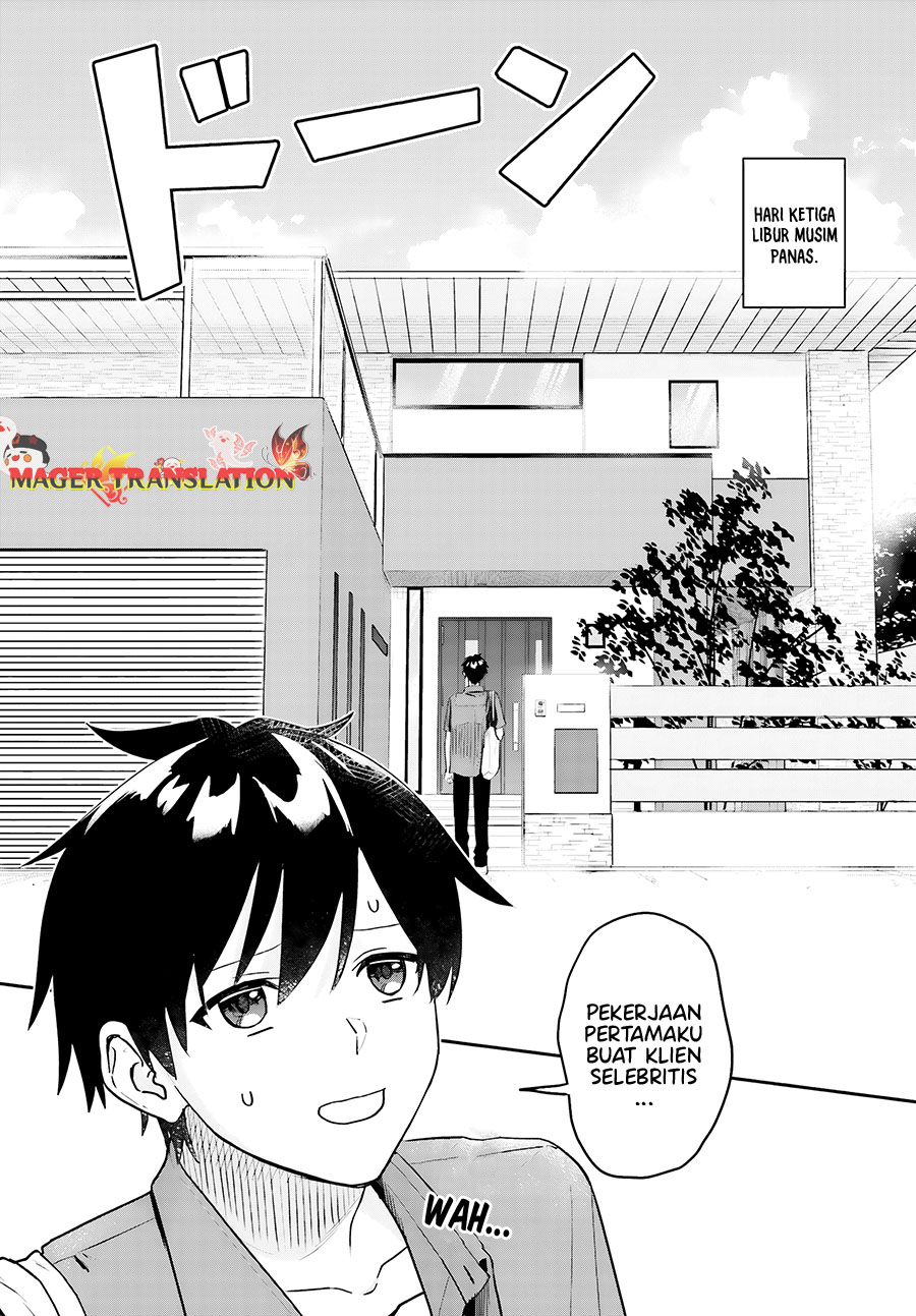 Kajidaikou no Arbeit wo Hajimetara Gakuen Ichi no Bishoujo no Kazoku ni Kiniirarechaimashita Chapter 01 Gambar 17