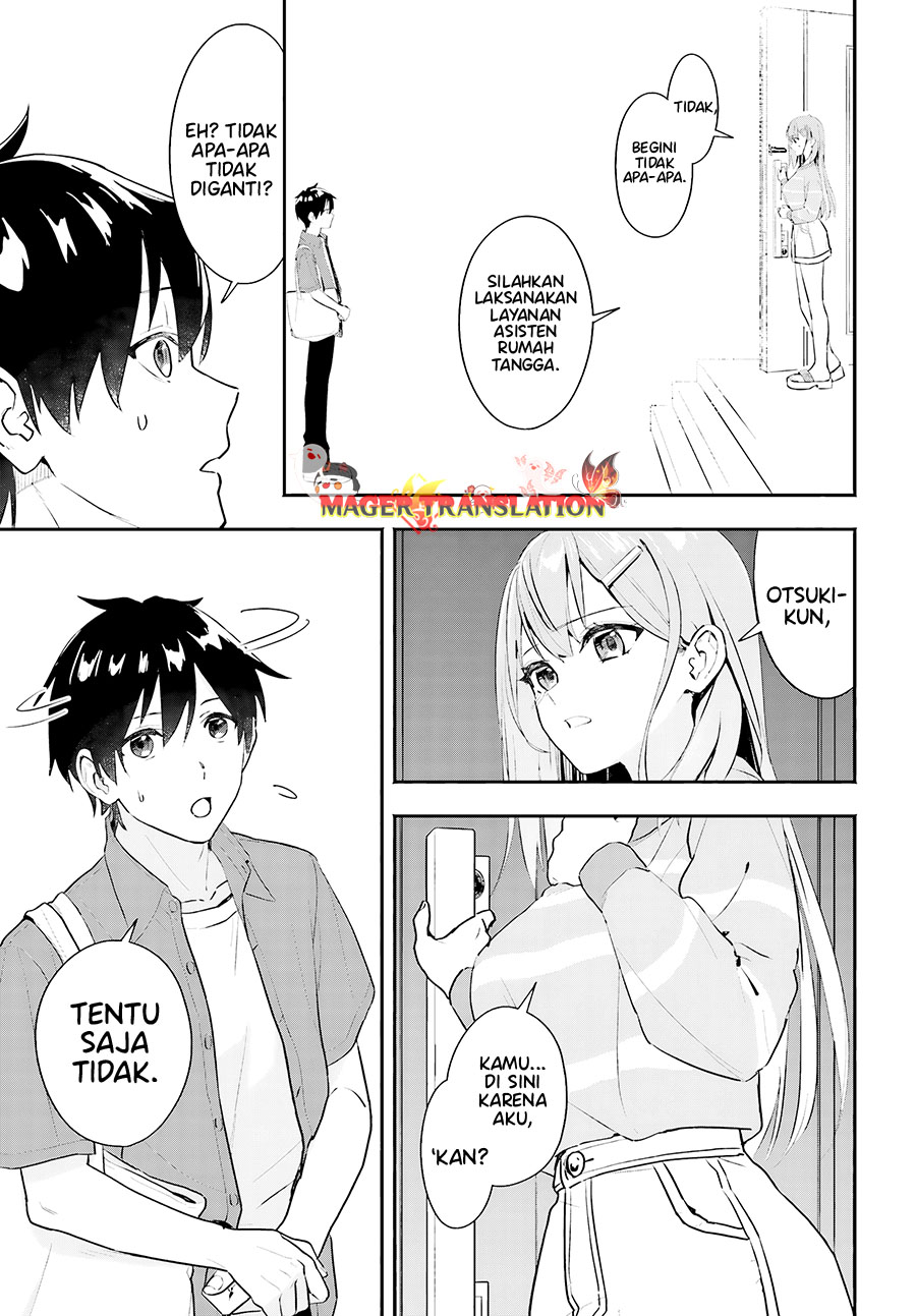 Kajidaikou no Arbeit wo Hajimetara Gakuen Ichi no Bishoujo no Kazoku ni Kiniirarechaimashita Chapter 01 Gambar 23