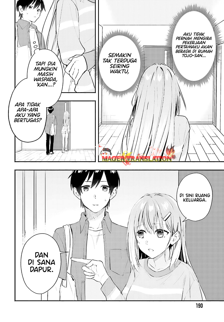 Kajidaikou no Arbeit wo Hajimetara Gakuen Ichi no Bishoujo no Kazoku ni Kiniirarechaimashita Chapter 01 Gambar 26