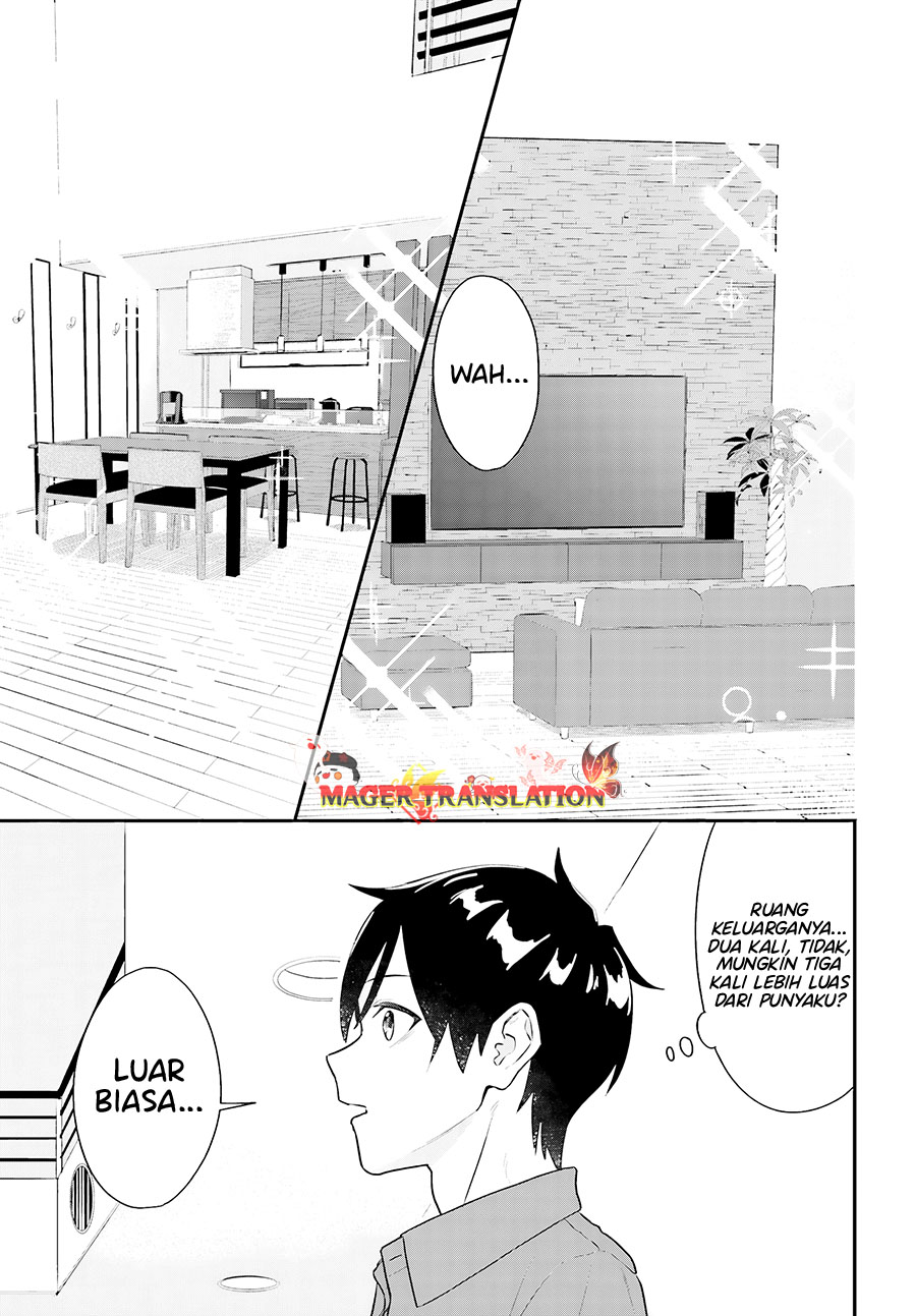 Kajidaikou no Arbeit wo Hajimetara Gakuen Ichi no Bishoujo no Kazoku ni Kiniirarechaimashita Chapter 01 Gambar 27