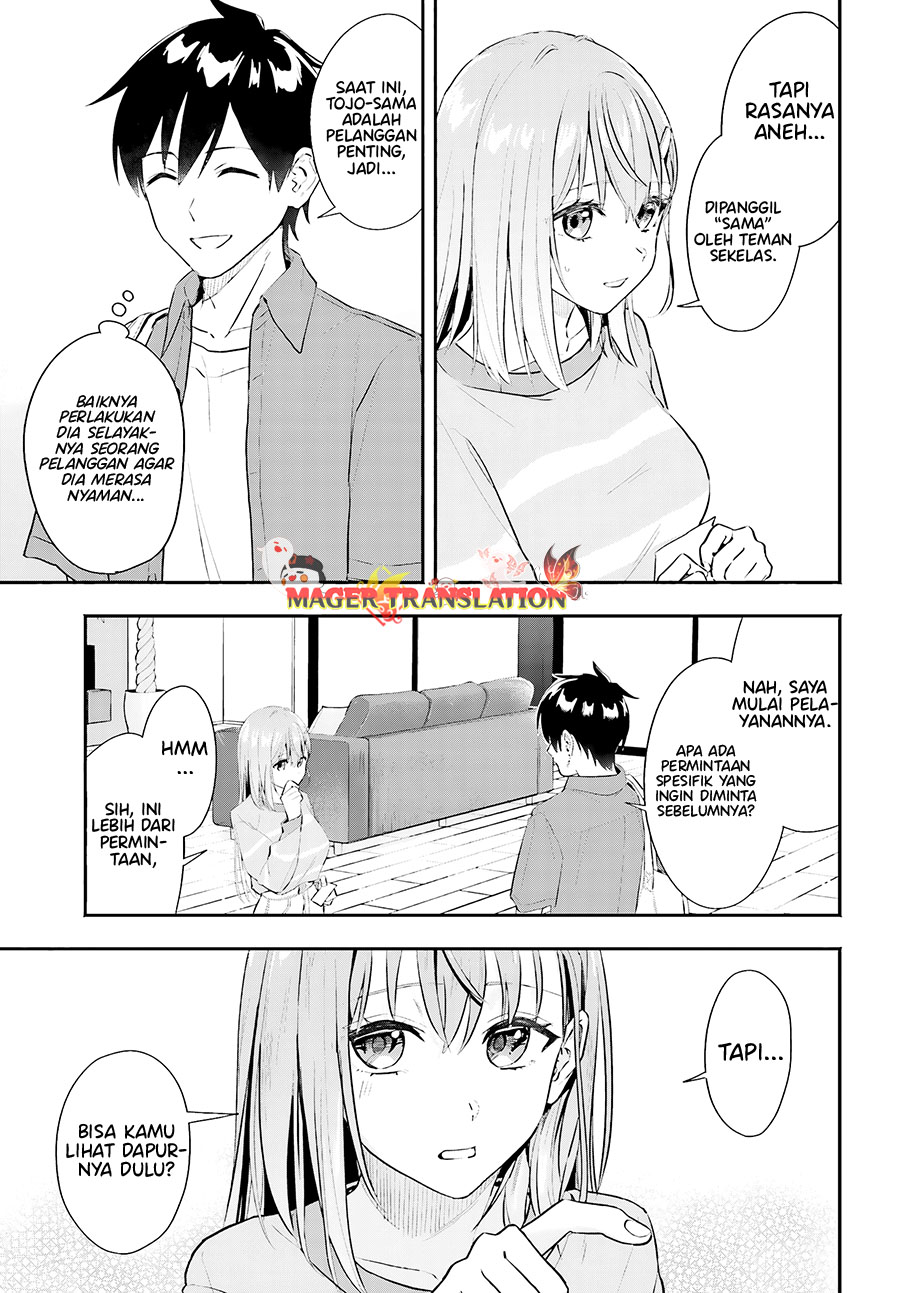 Kajidaikou no Arbeit wo Hajimetara Gakuen Ichi no Bishoujo no Kazoku ni Kiniirarechaimashita Chapter 01 Gambar 29