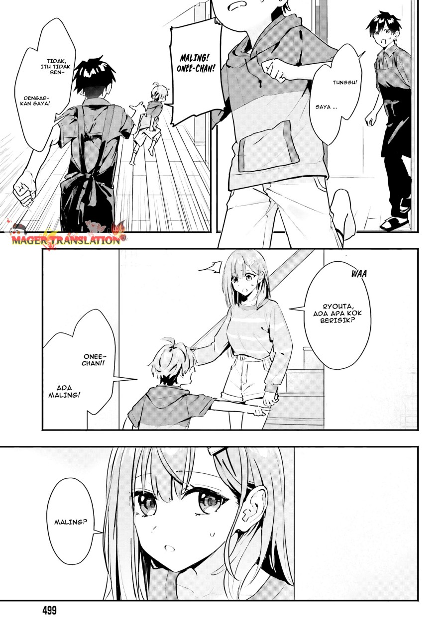 Kajidaikou no Arbeit wo Hajimetara Gakuen Ichi no Bishoujo no Kazoku ni Kiniirarechaimashita Chapter 02 Gambar 8