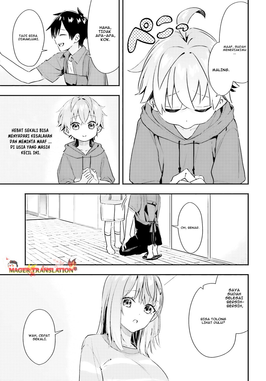 Kajidaikou no Arbeit wo Hajimetara Gakuen Ichi no Bishoujo no Kazoku ni Kiniirarechaimashita Chapter 02 Gambar 12