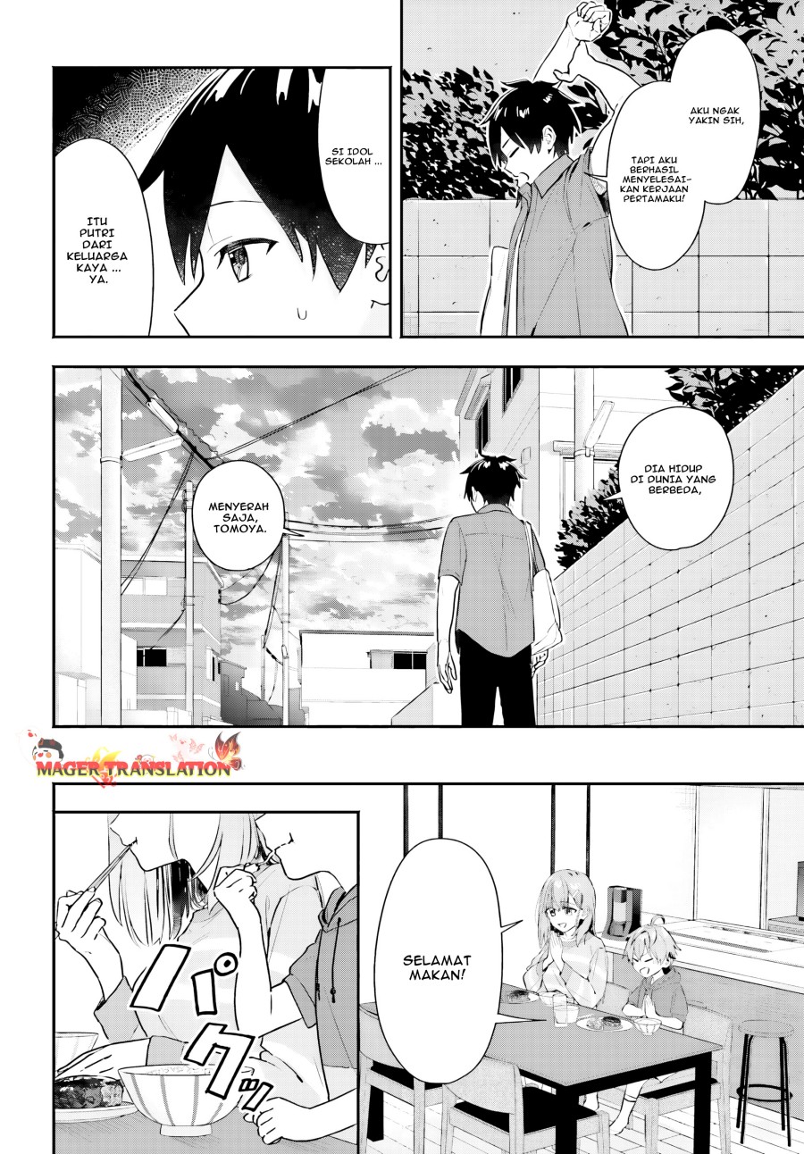 Kajidaikou no Arbeit wo Hajimetara Gakuen Ichi no Bishoujo no Kazoku ni Kiniirarechaimashita Chapter 02 Gambar 23
