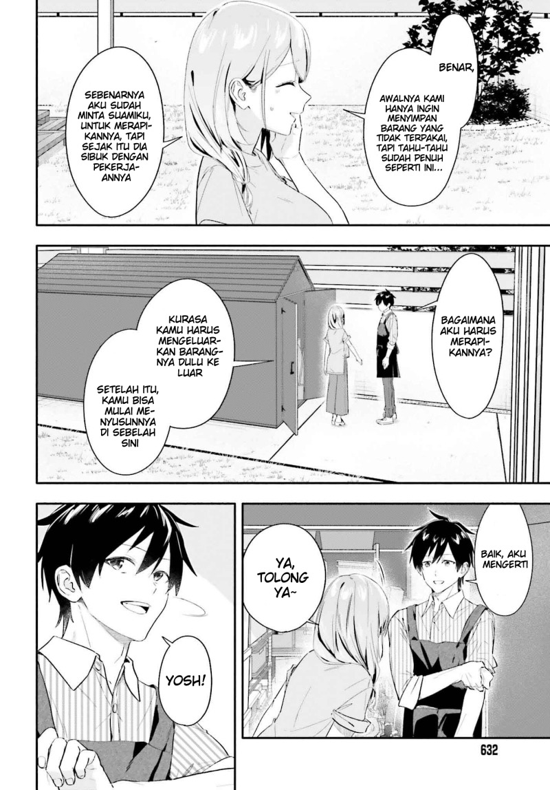 Kajidaikou no Arbeit wo Hajimetara Gakuen Ichi no Bishoujo no Kazoku ni Kiniirarechaimashita Chapter 06 Gambar 27