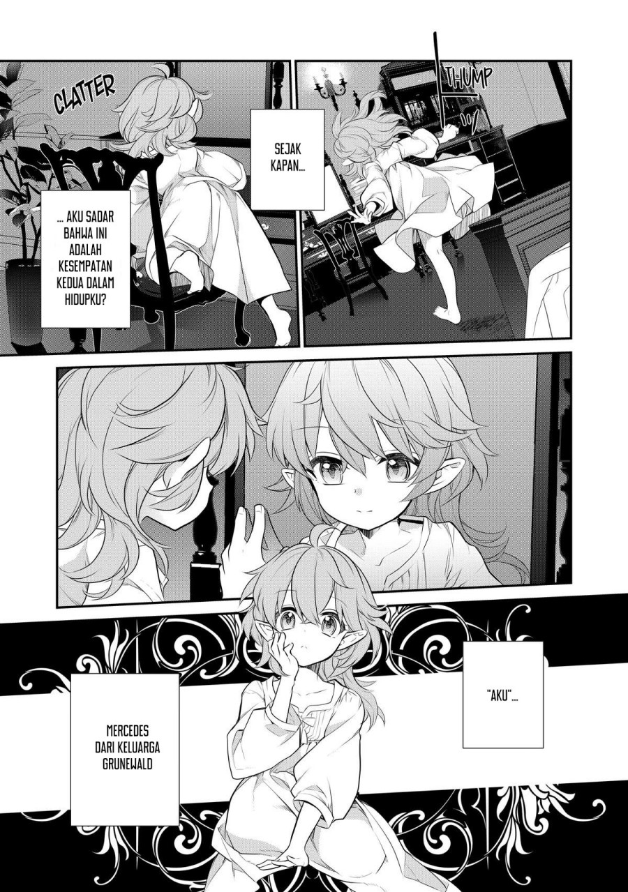 Kaketa Tsuki no Mercedes ~Kyuuketsuki no Kizoku ni Tensei Shitakedo Sute Rare Sounanode Dungeon o Seiha Suru~ Chapter 01 Gambar 7