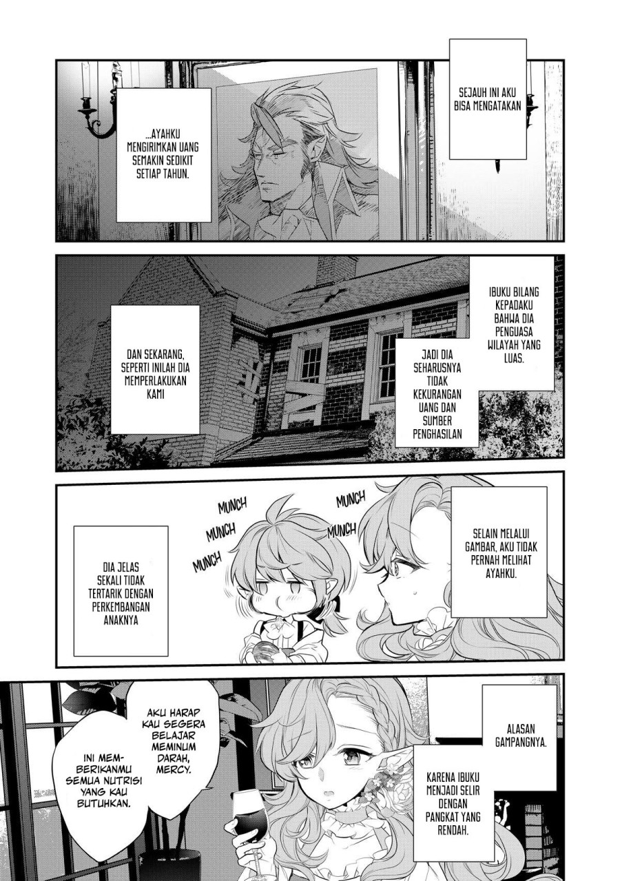 Kaketa Tsuki no Mercedes ~Kyuuketsuki no Kizoku ni Tensei Shitakedo Sute Rare Sounanode Dungeon o Seiha Suru~ Chapter 01 Gambar 13