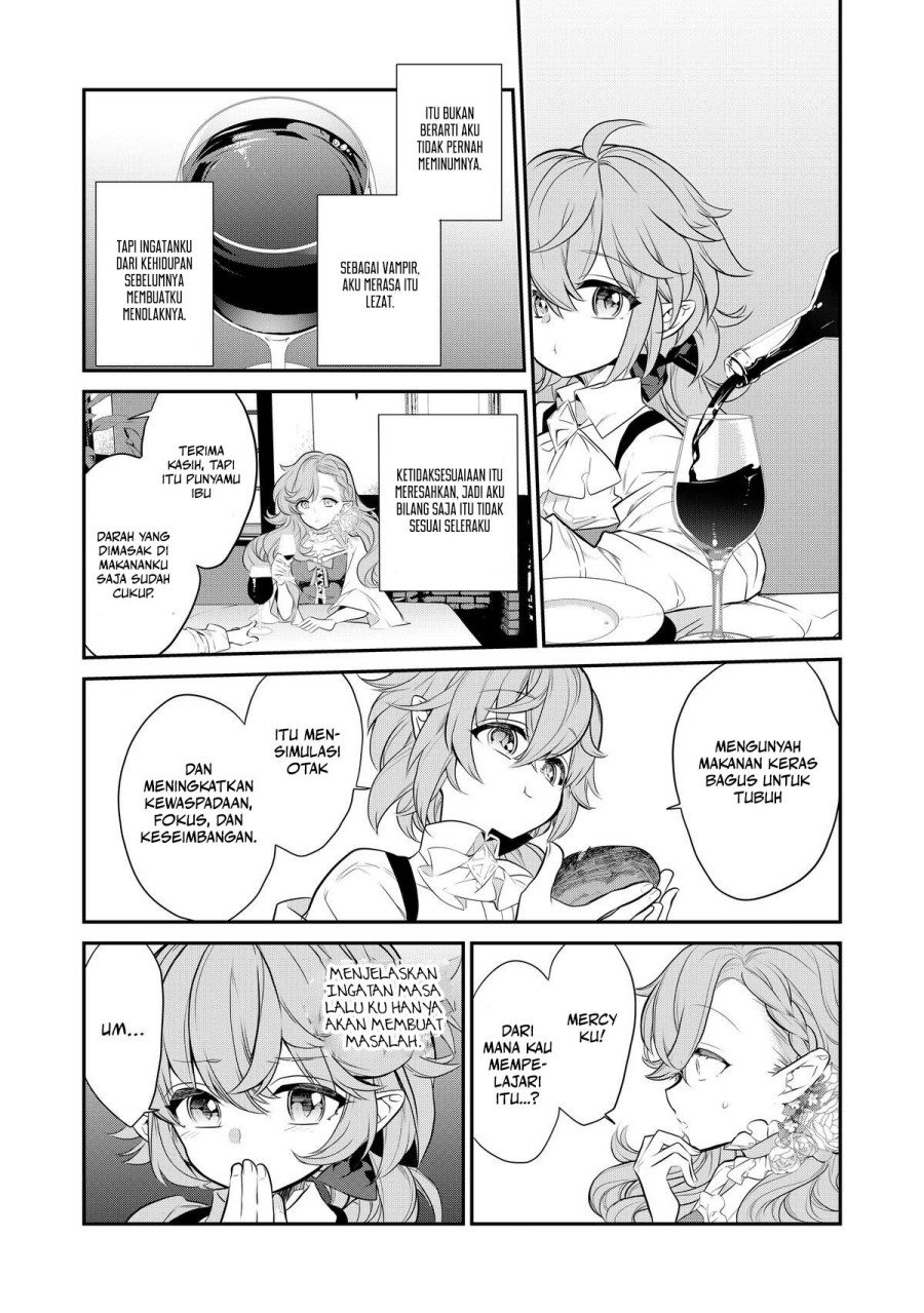 Kaketa Tsuki no Mercedes ~Kyuuketsuki no Kizoku ni Tensei Shitakedo Sute Rare Sounanode Dungeon o Seiha Suru~ Chapter 01 Gambar 14