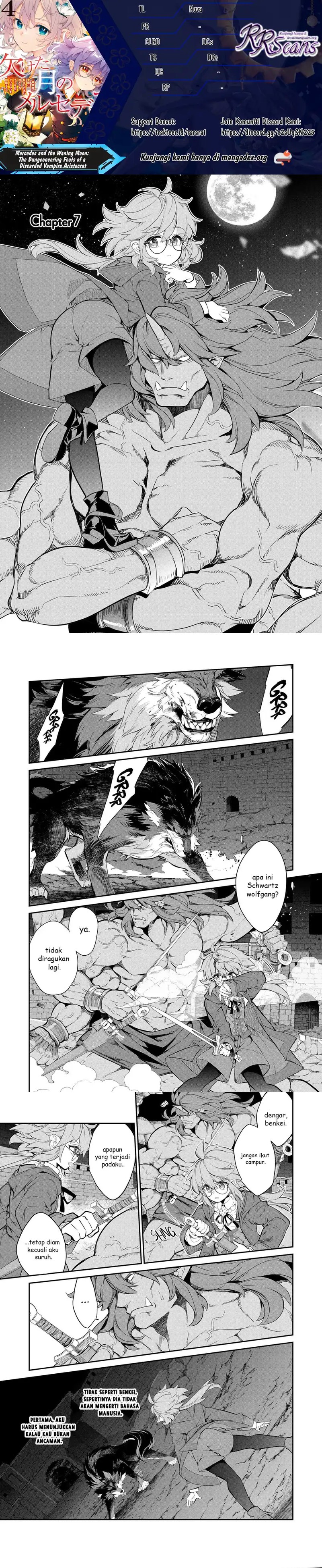 Kaketa Tsuki no Mercedes ~Kyuuketsuki no Kizoku ni Tensei Shitakedo Sute Rare Sounanode Dungeon o Seiha Suru~ Chapter 07 Gambar 1