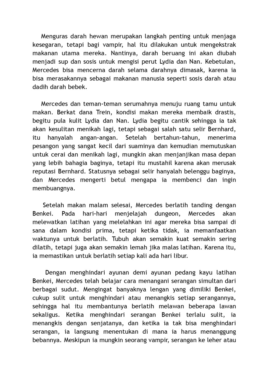 Kaketa Tsuki no Mercedes ~Kyuuketsuki no Kizoku ni Tensei Shitakedo Sute Rare Sounanode Dungeon o Seiha Suru~ Chapter 08 Gambar 51