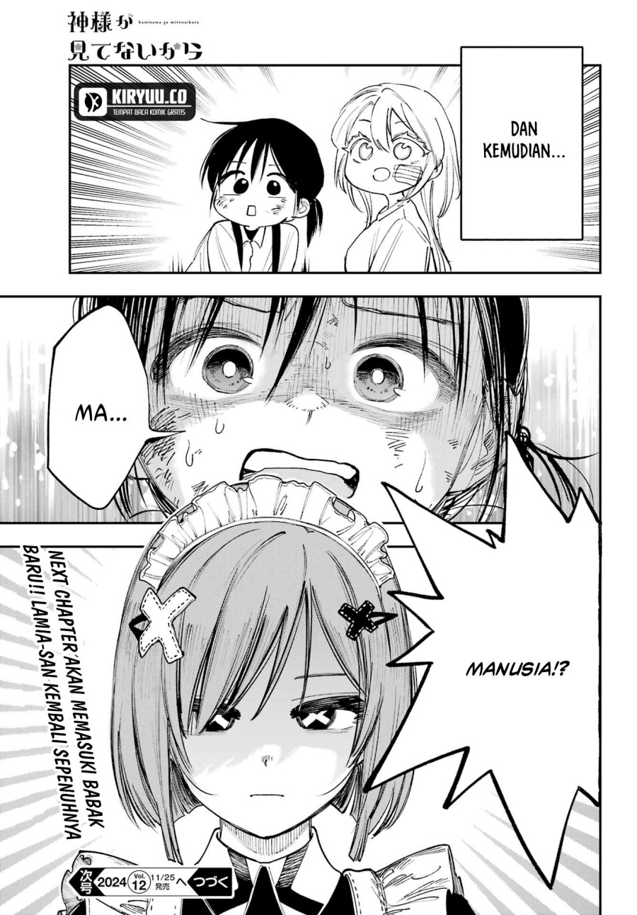 Kami-sama ga Mitenai kara Chapter 08 Gambar 46