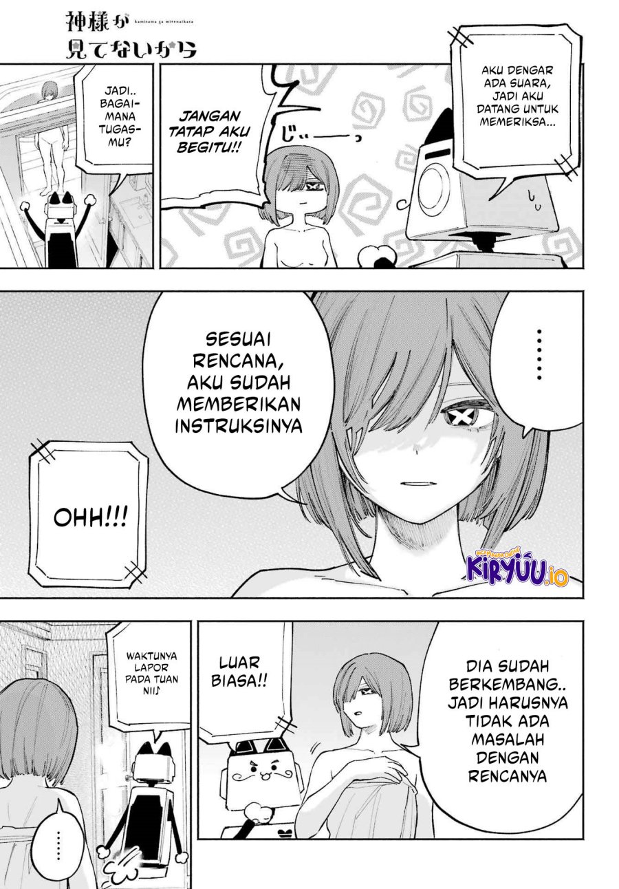 Kami-sama ga Mitenai kara Chapter 12 Gambar 23