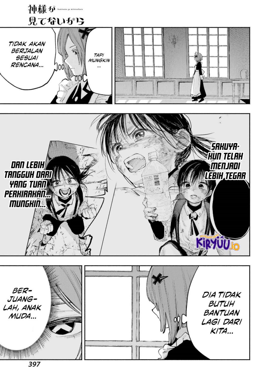 Kami-sama ga Mitenai kara Chapter 12 Gambar 25