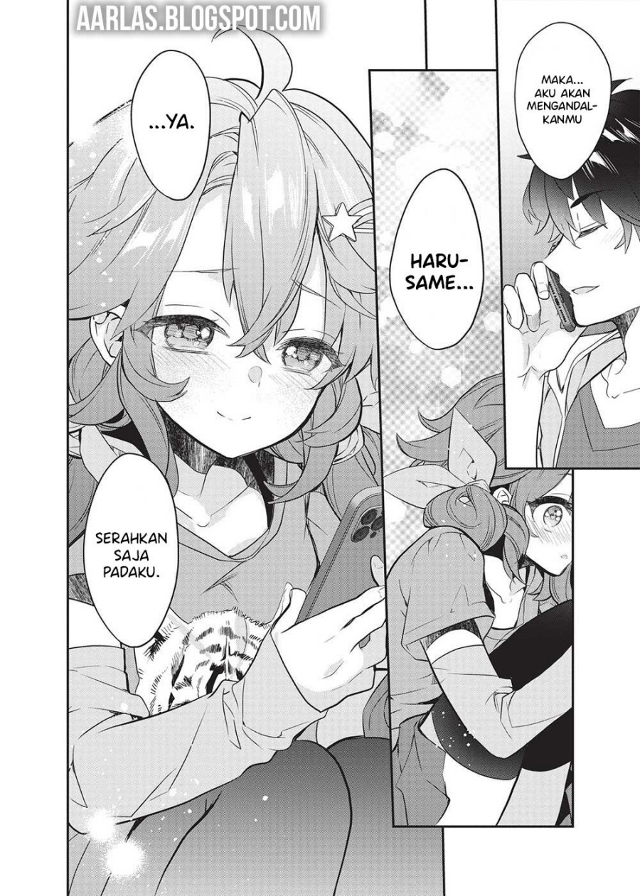 Kamiyama-san no Kami Bukuro no Naka ni wa Chapter 19 Gambar 17